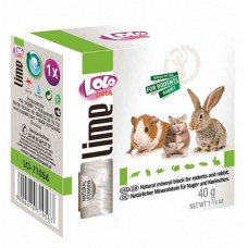 Lolopets Мінеральний камінь для гризунів кальцій 40г